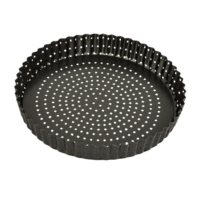 Perfect Crust Loose Base Quiche Pan, 25 X 3.5Cm - Non-Stick 40103