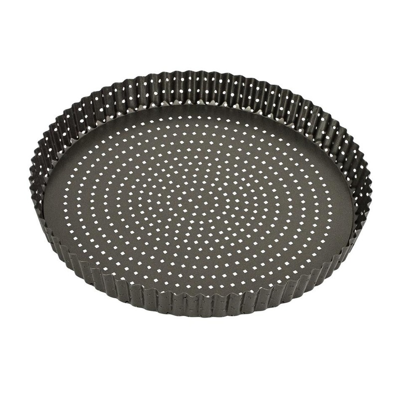Perfect Crust Loose Base Quiche Pan, 30 X 3.5Cm - Non-Stick 40104