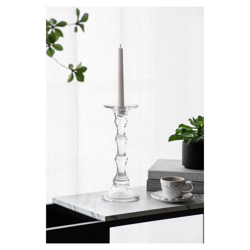 Rembrandt Glass Candle Stick SE2772