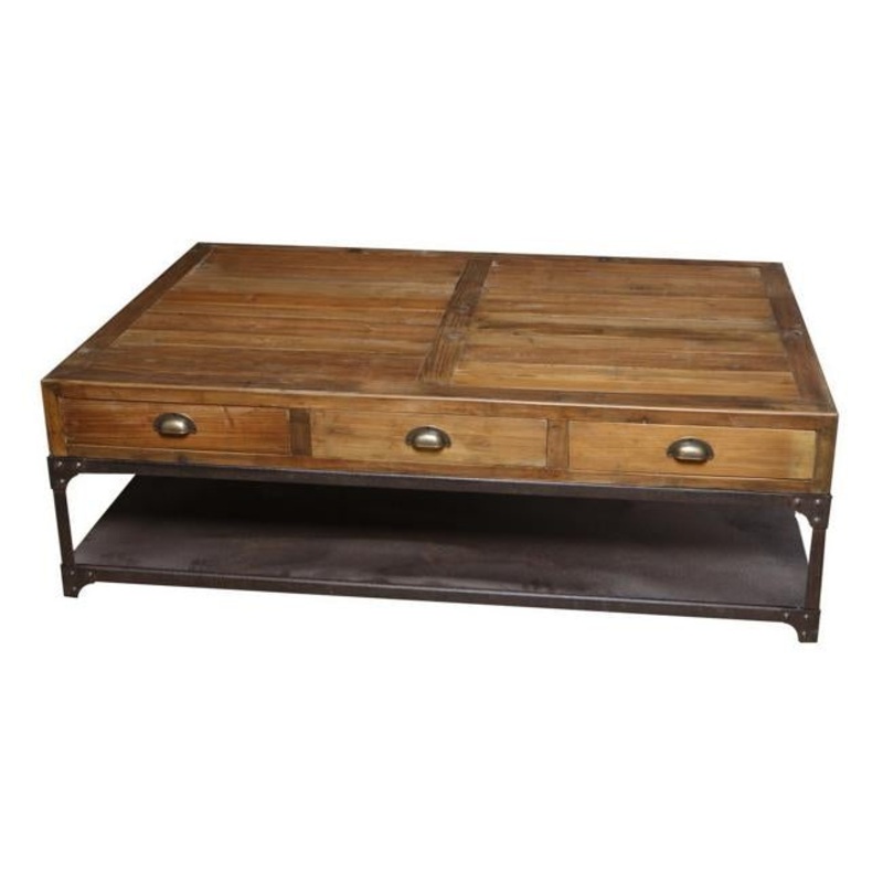 Rembrandt Industrial Style Coffee Table CF8002