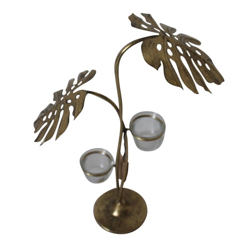 Rembrandt Monstera Candle Holder GF1244