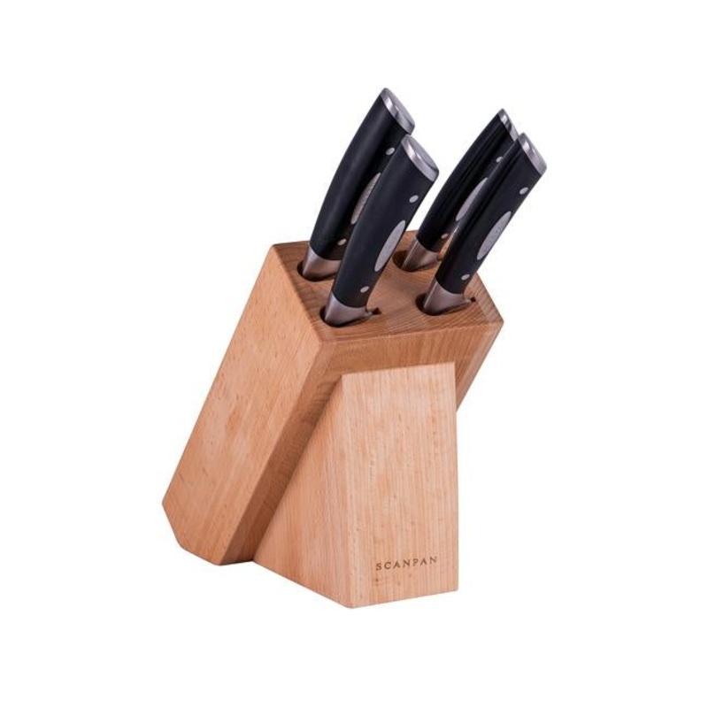 Scanpan 5 pce Knife Block: