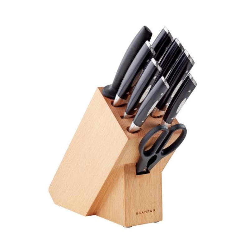 Scanpan Classic 10 Pce Knive Block Set