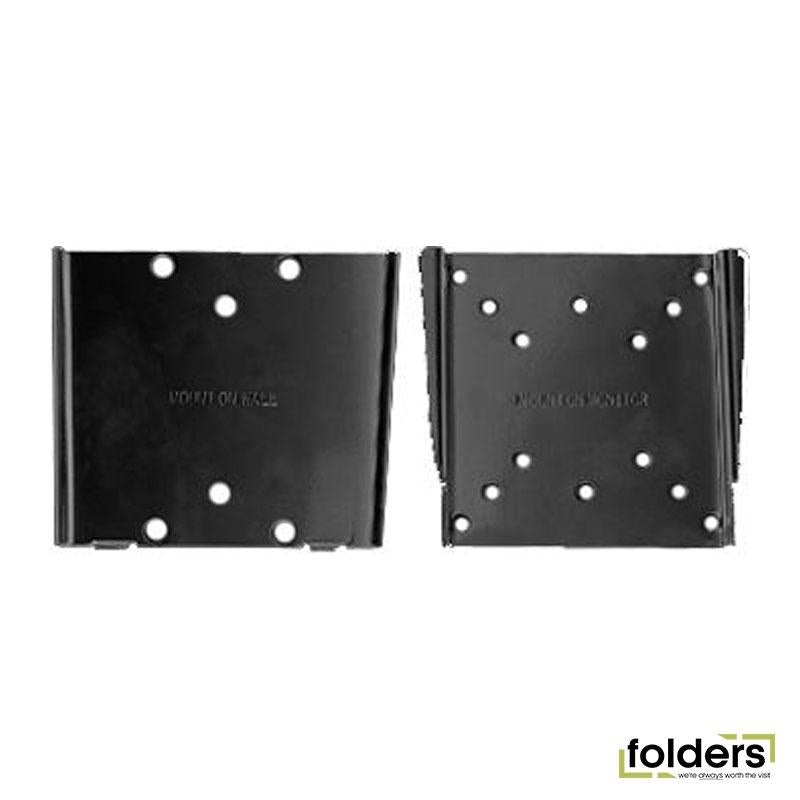 BRATECK 13'-27' Super slim Monitor wall Bracket.