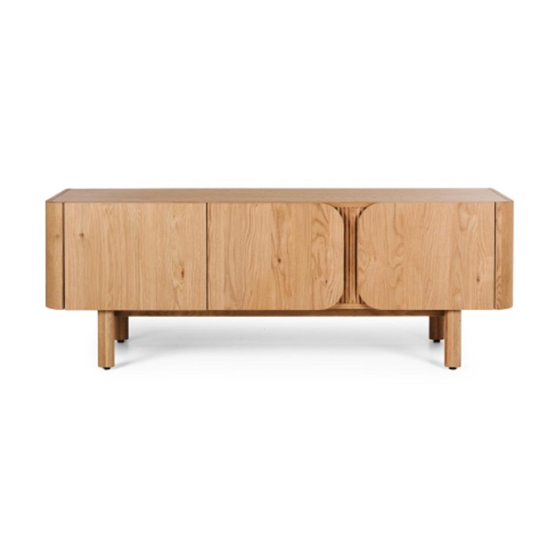 Furniture By Design Sirocco TV Stand (Natural Oak) PLSIRTV