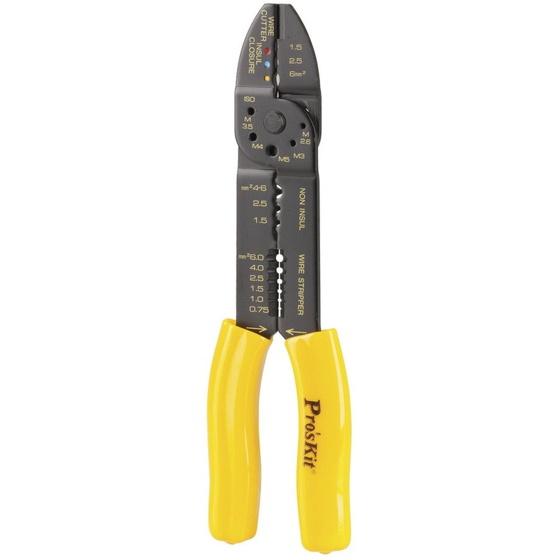 5 Way Crimping Tool - Yellow (TH1828)