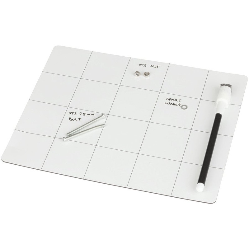 8 x 10" Magnetic Work Mat and White Board