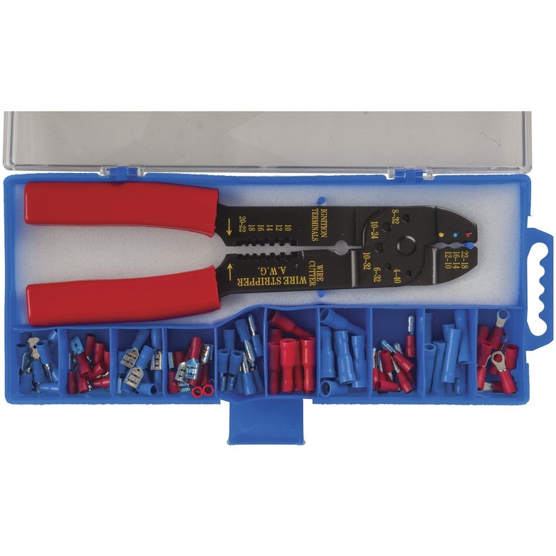 Automotive Crimp Tool with Connectors