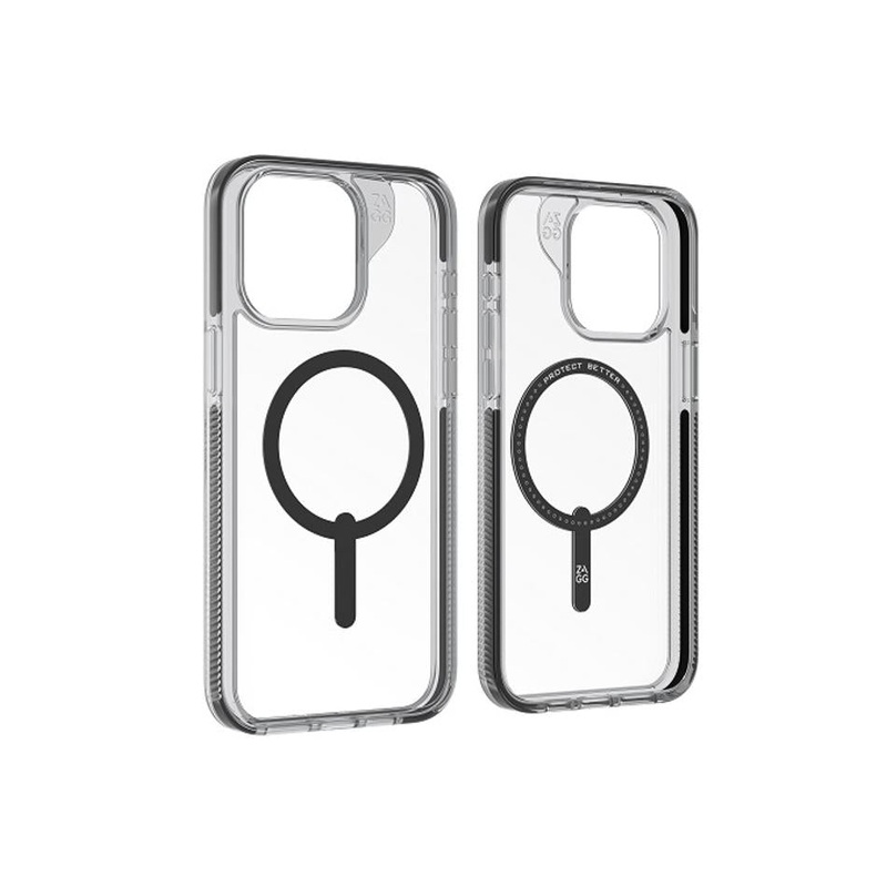 ZAGG Santa Cruz Snap iPhone 15 Pro Max Clear/Black 702312639