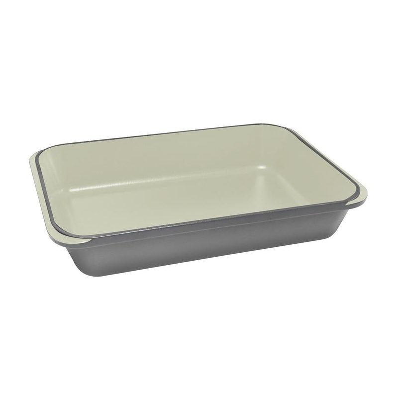 Chasseur Rectangular Roasting Pan 40 X 26Cm Celestial Grey 20016