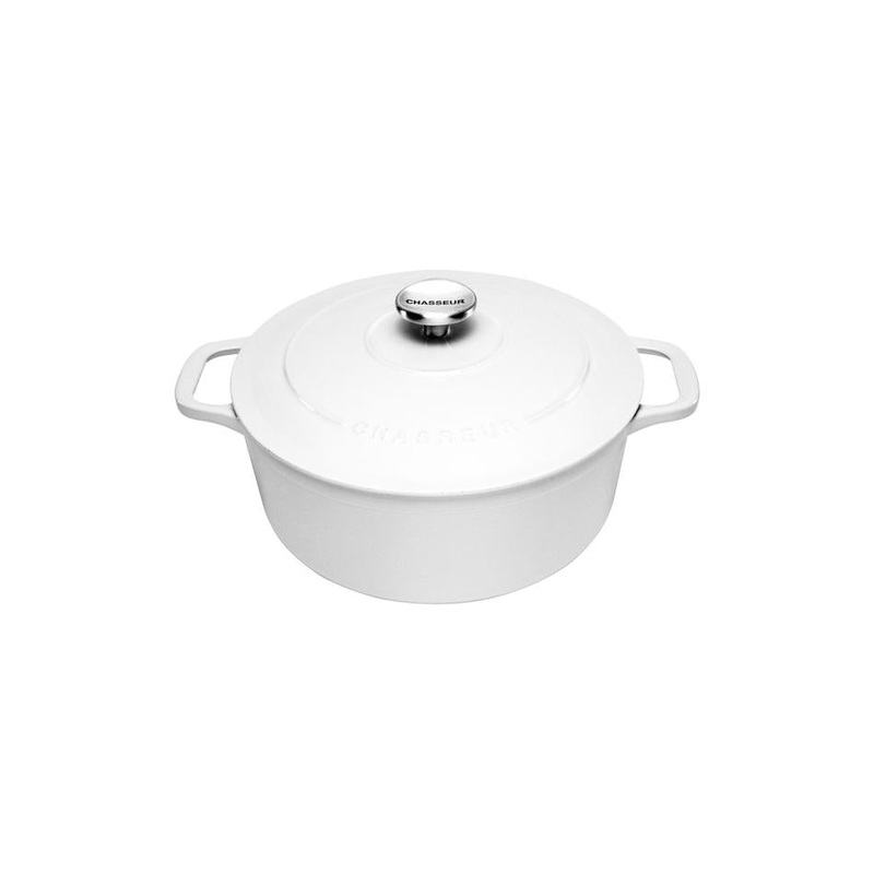 Chasseur Round French Oven Brilliant White 19914