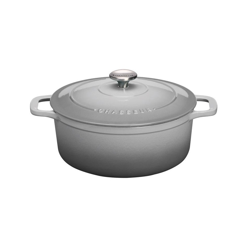 Chasseur Round French Oven Celestial Grey 20011