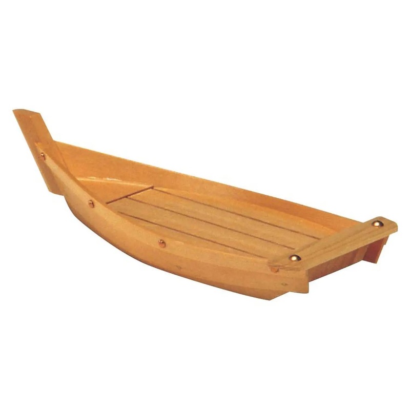 Nakata Sangyo Hinoki Cypress Sushi Boat