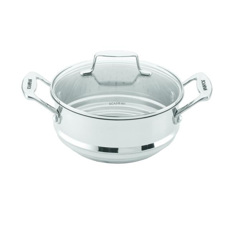Scanpan Impact 16/18/20cm Multi Steamer Insert with Lid