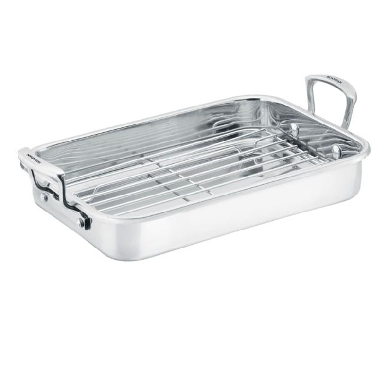 Scanpan Impact 42cm x 26cm x 11cm Roaster with Rack