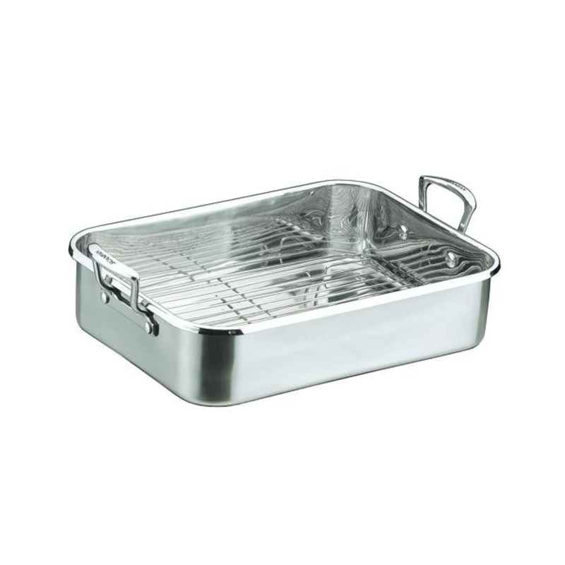 Scanpan Impact 48.5 x 31 x 13cm Roaster with Rack