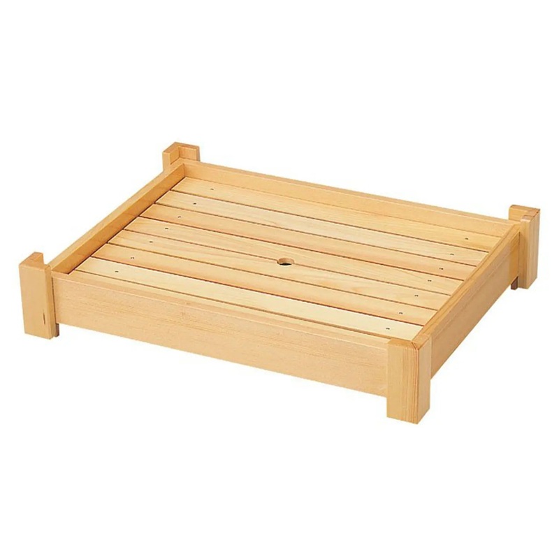 Yamacoh Hinoki Cypress Sushi Serving Tray Sansui