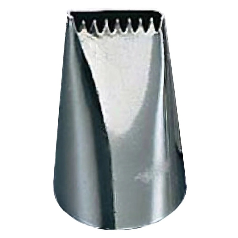 EBM Brass Piping Tip Smooth and Serrated Sides