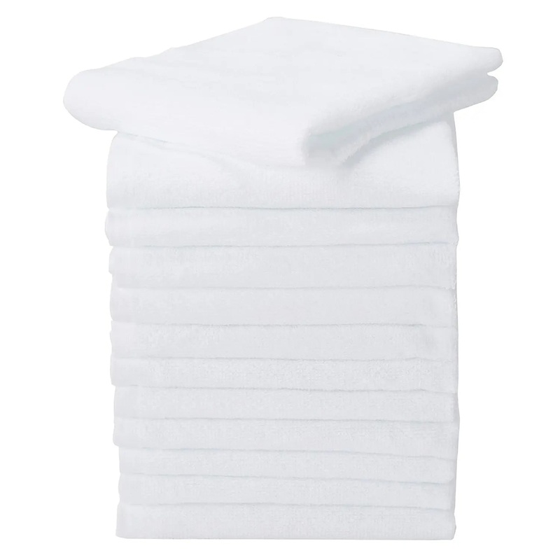 EBM Cotton Wash and Oshibori Towel 340x340mm 12 pcs