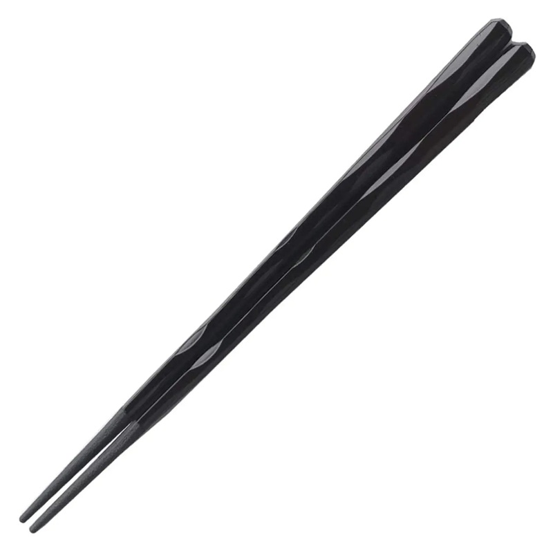 Fukui Craft PBT Resin Hexagonal Ittobori-Carved Lacquered Non-Slip Chopsticks