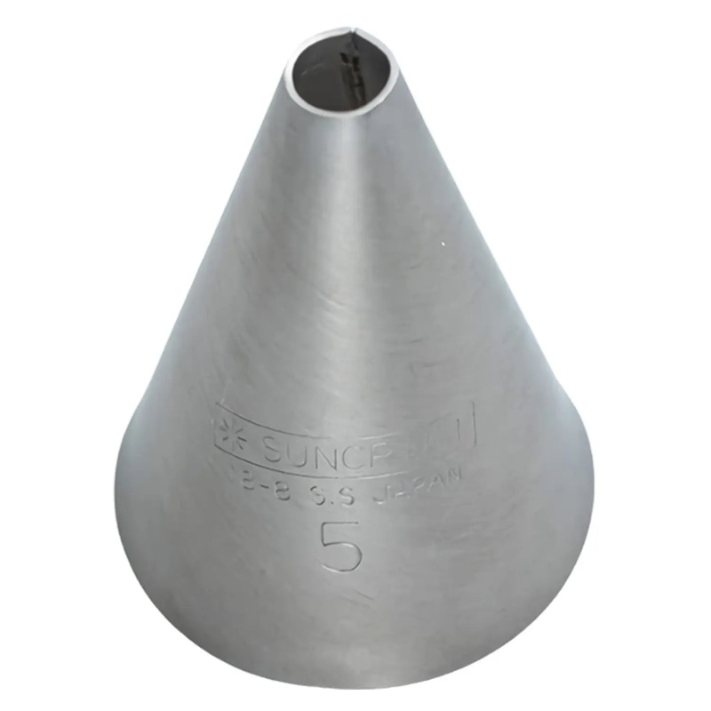 Suncraft Patissiere Stainless Steel Round Piping Tip