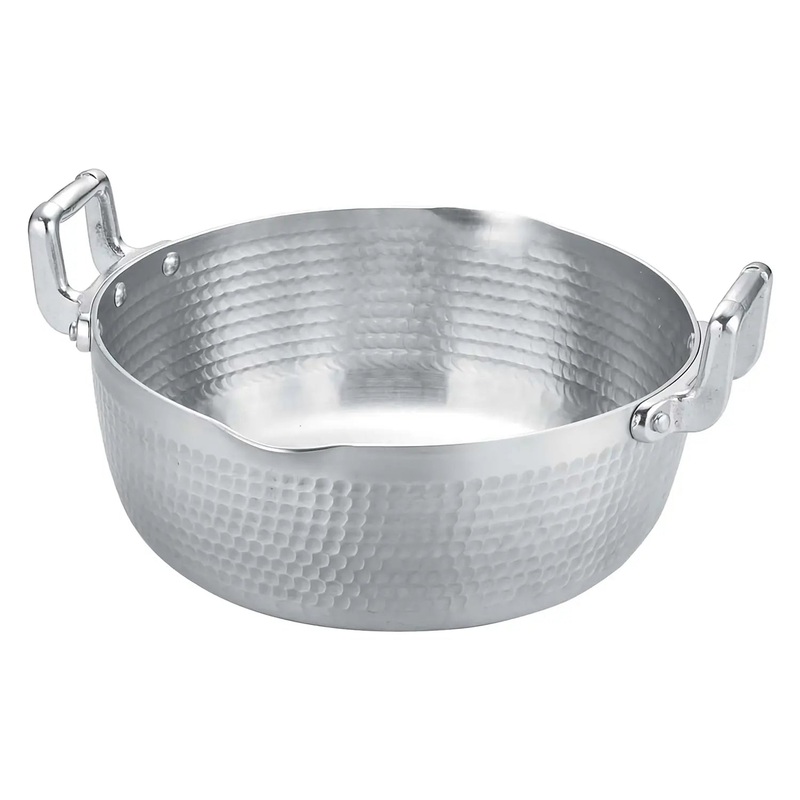 Honma Seisakusho Aluminum Double-Handle Yukihira Saucepan