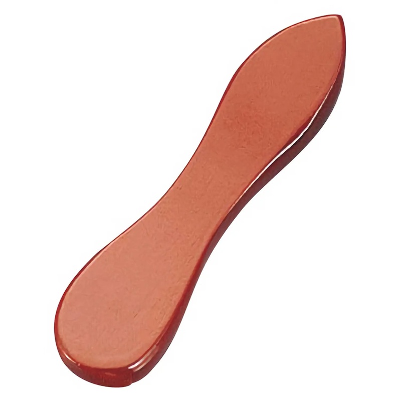 Manyo Wood Chopstick Rest Gourd Vermilion