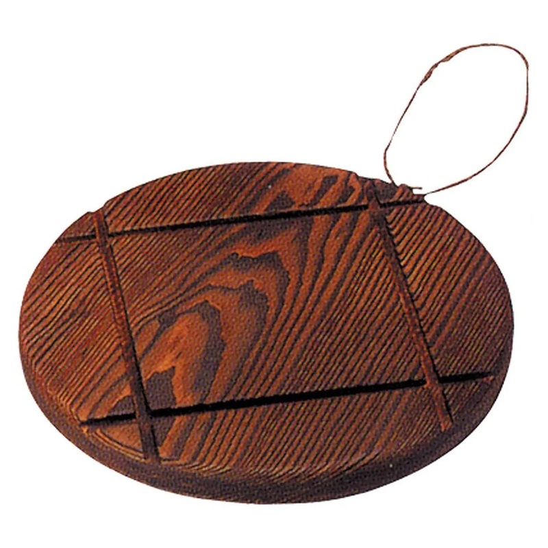 Marujyu Natural Wood Pot Mat