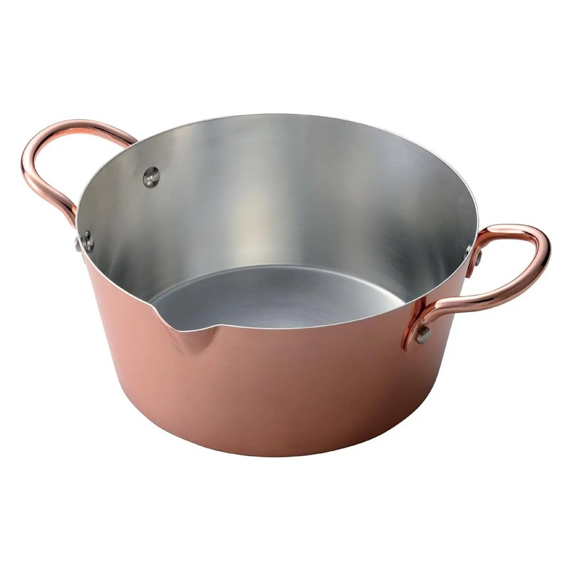 Tanabe Copper Small Tempura Pot
