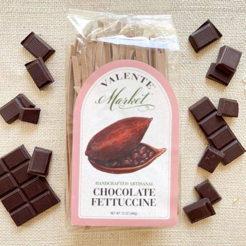 Valente Pasta: Chocolate Fettuccine