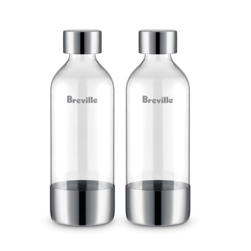 Breville InFizz Bottles (Set of 2): 1 Liter