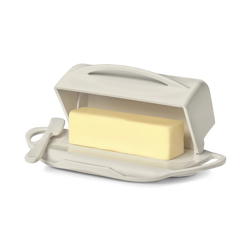 Butterie Butter Dish: Ivory