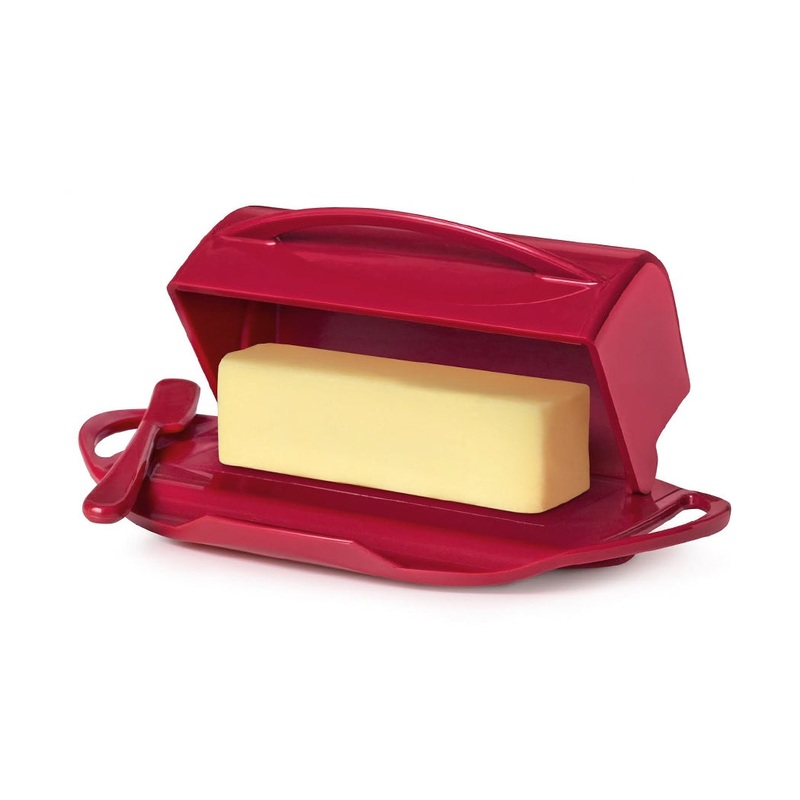 Butterie Butter Dish: Red
