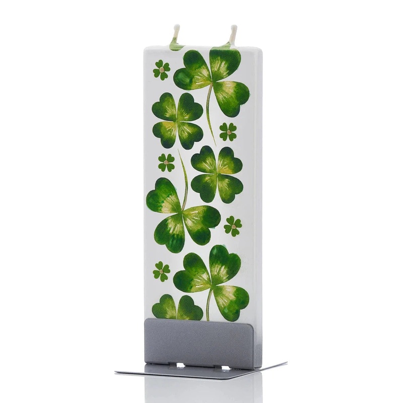 Flatyz Candle: St. Patrick's Day Clovers
