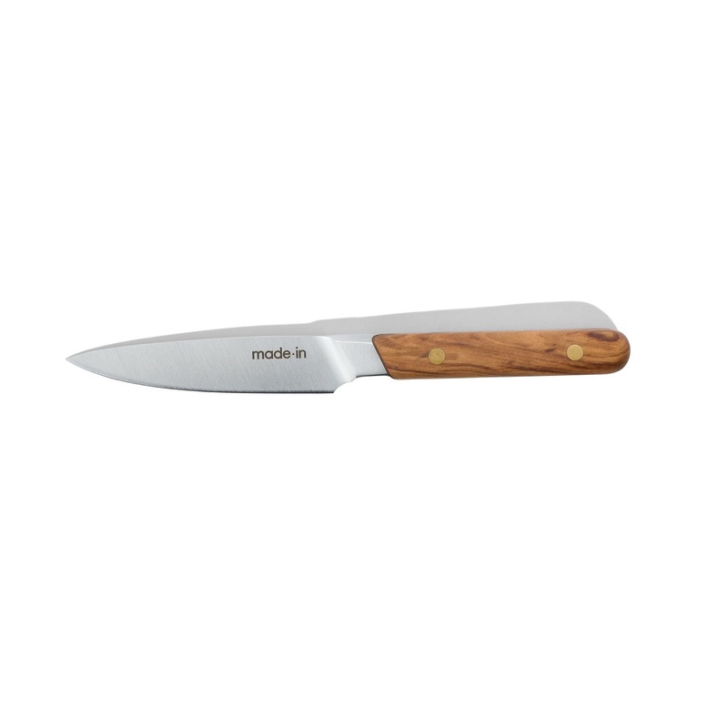 MADE IN 3.8" Paring Knife: Olive Wood