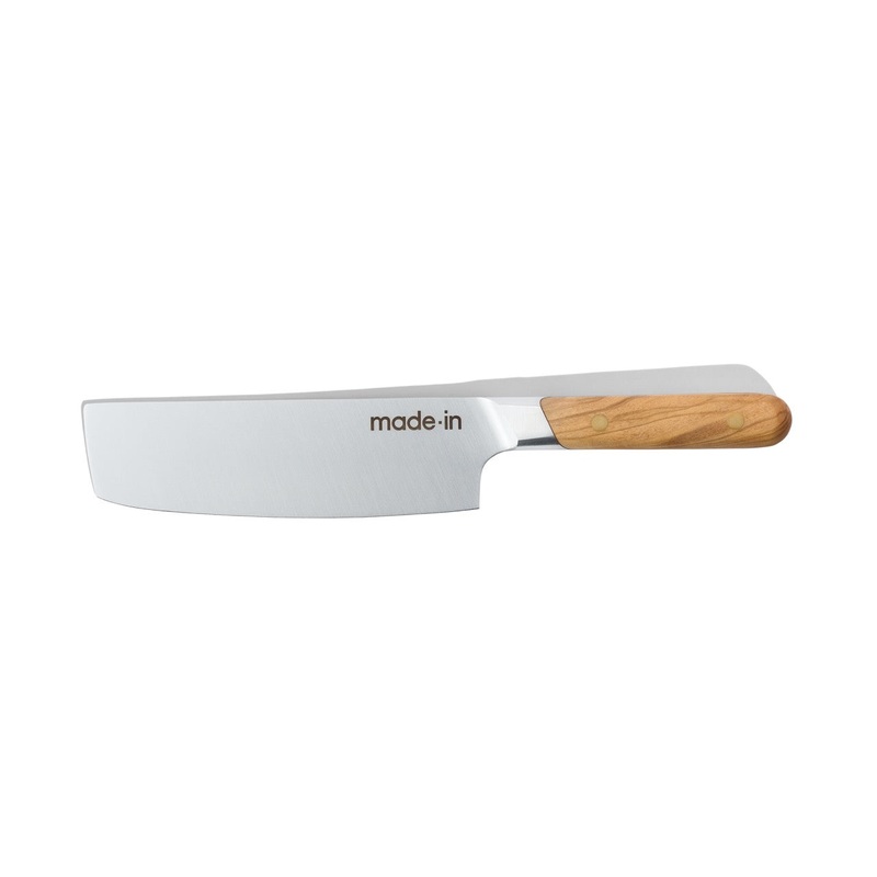 MADE IN 6" Nakiri Knife: Olive Wood