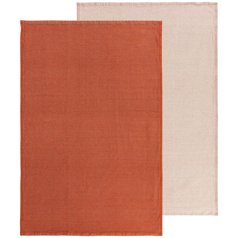 NOW Designs Dash Hand Towels (Set of 2): Cinnamon Stick