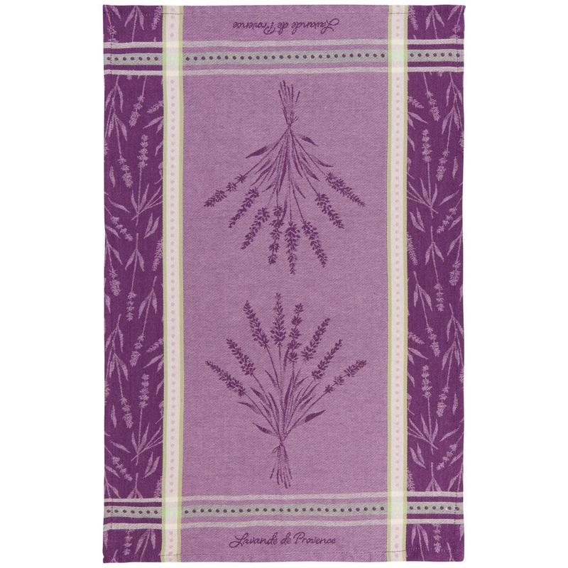 NOW Designs Dishtowel: Jacquard, Lavender