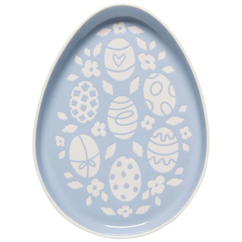 NOW Designs Shaped Dish: Easter Eggs