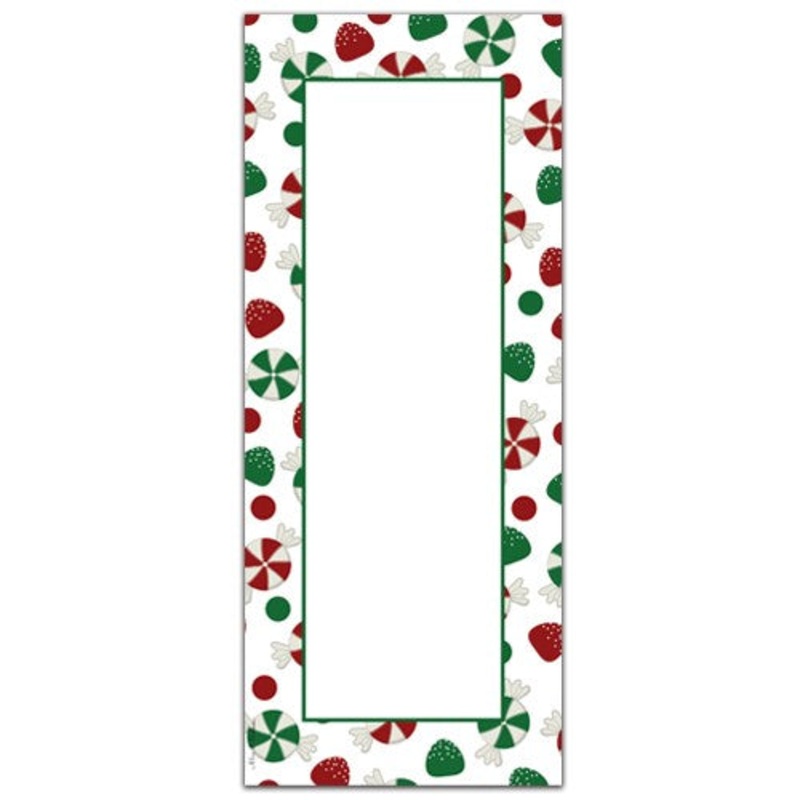 Alice's Cottage Magnetic Notepad: Candies