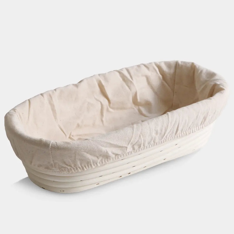 Breadtopia Proofing Basket with Liner: Oblong