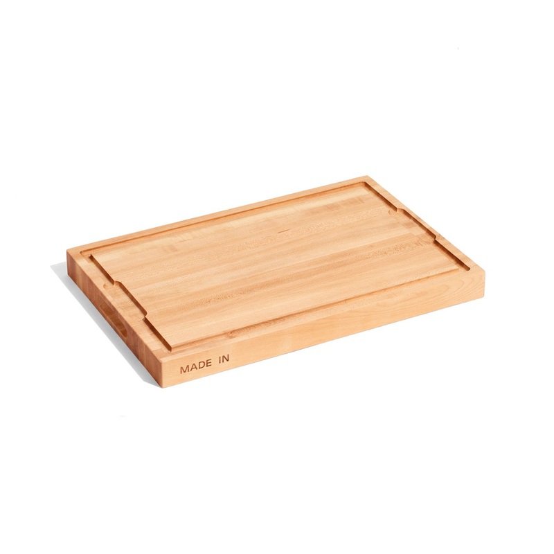 MADE IN Edge Grain Butcher Block: Maple