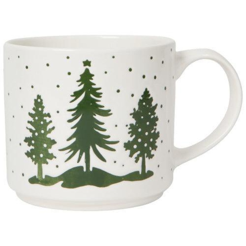 NOW Designs Stacking Mug: Woodland