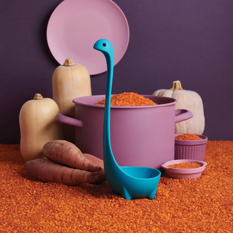 OTOTO Nessie Ladle: Jumbo, Turquoise