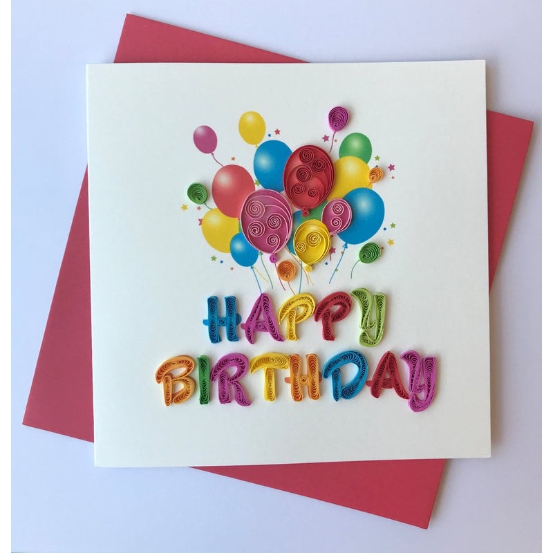 Poppin Paper Cards: Happy Birthday