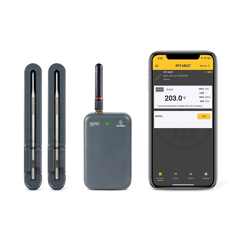ThermoWorks RFX Wireless Probe Starter Kit: 2 probe