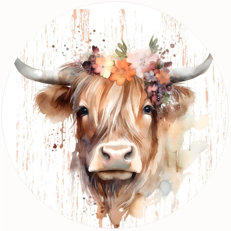 Andreas Jar Opener: Highland Cow
