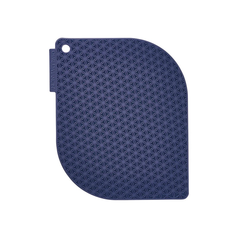 Charles Viancin Honeycomb Pot Holder: Blackberry Blue