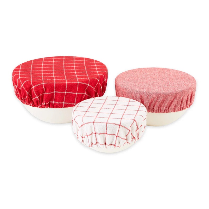 DII Bowl Covers (Set of 3): Red Cider
