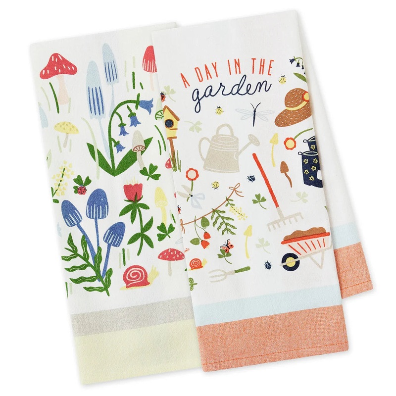 DII Dishtowel: Spring Garden